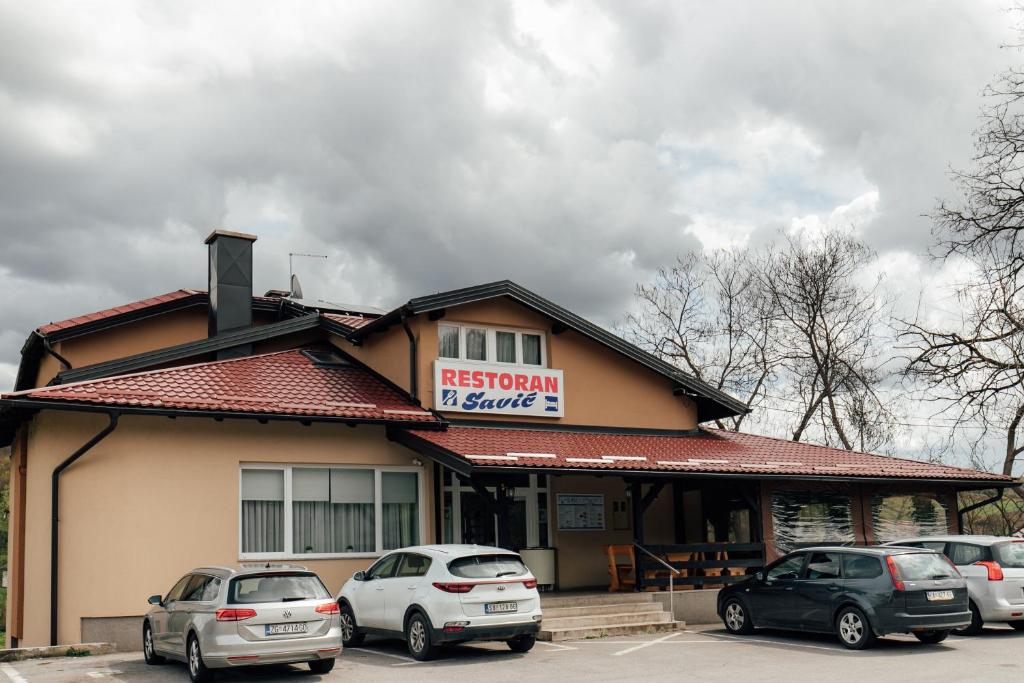 Budova, kde se bed and breakfast nachází
