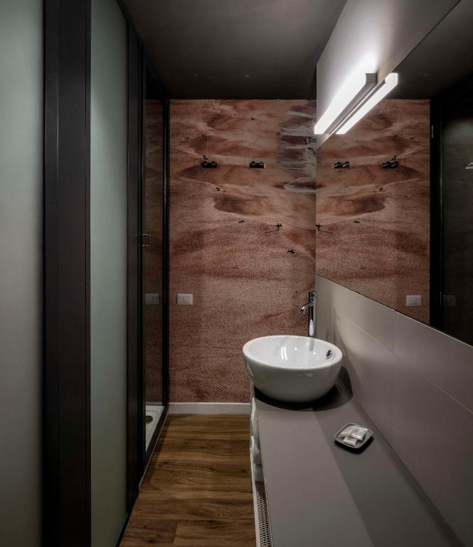 Koupelna v ubytování Best Western Hotel Corsi