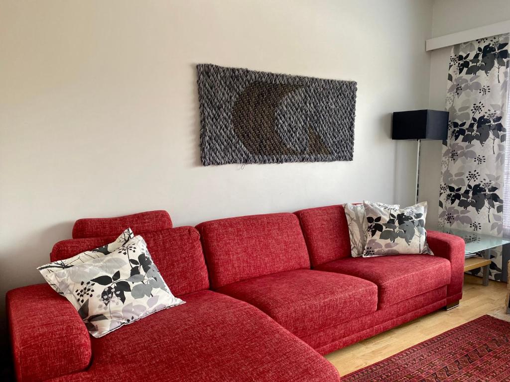 Гостиная зона в Apartments Tähtitahko