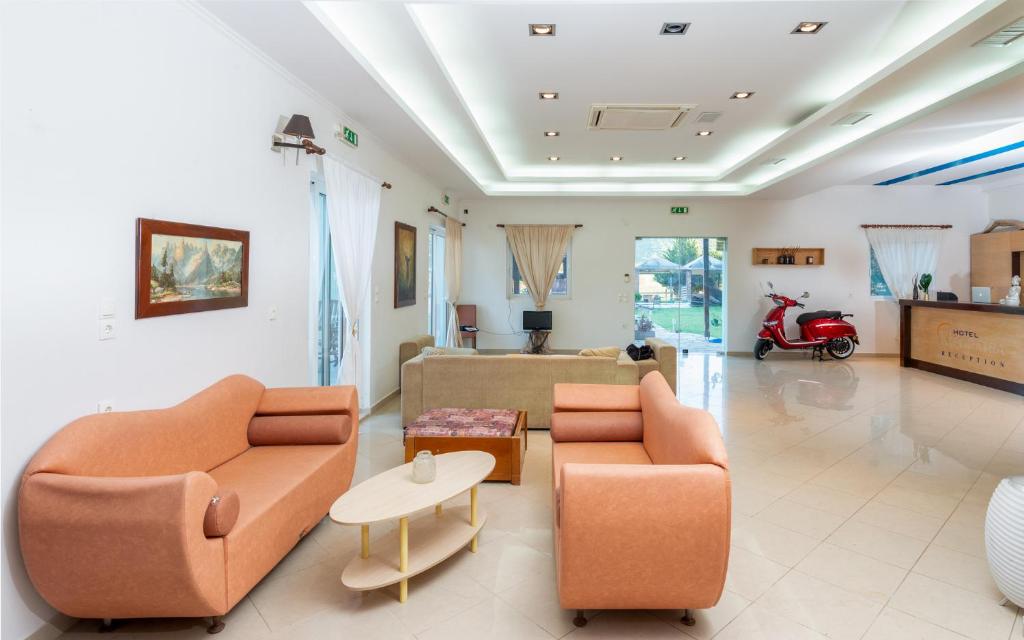 Posezení v ubytování Zenstay Hotel