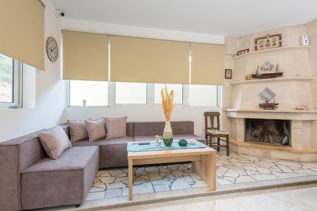 Posezení v ubytování Almy Beach Hotel