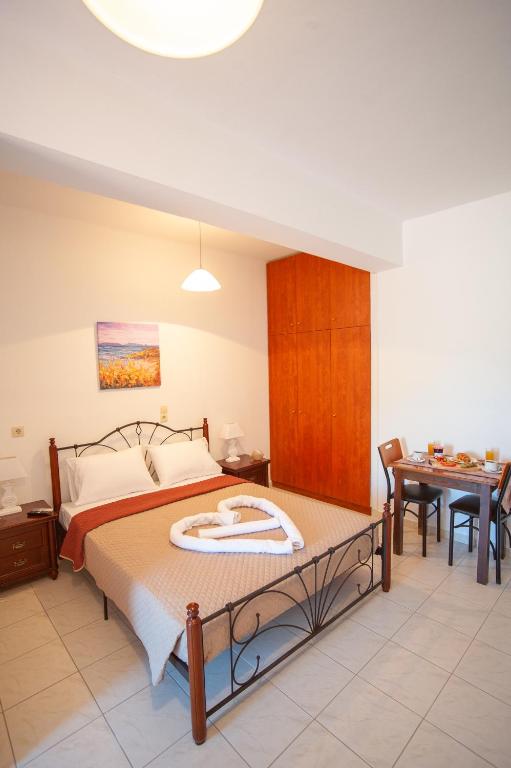 Postel nebo postele na pokoji v ubytování Almy Beach Hotel