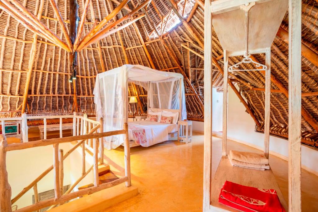 Letto o letti in una camera di Aestus Villas Resort