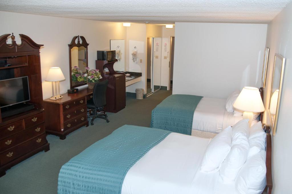 Green River : Terrasse River Inn chambre standard