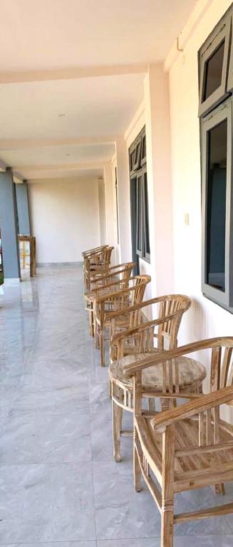 Balkón nebo terasa v ubytování A-Manta Homestay