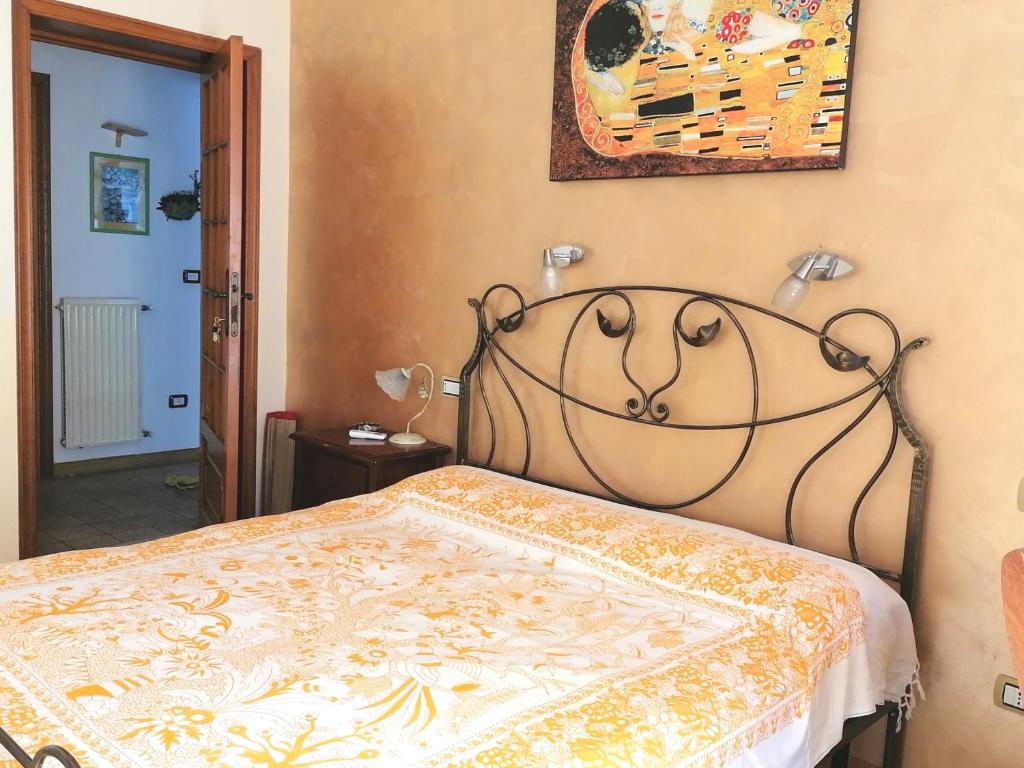 Posteľ alebo postele v izbe v ubytovaní B&B Il Giardinetto Alghero