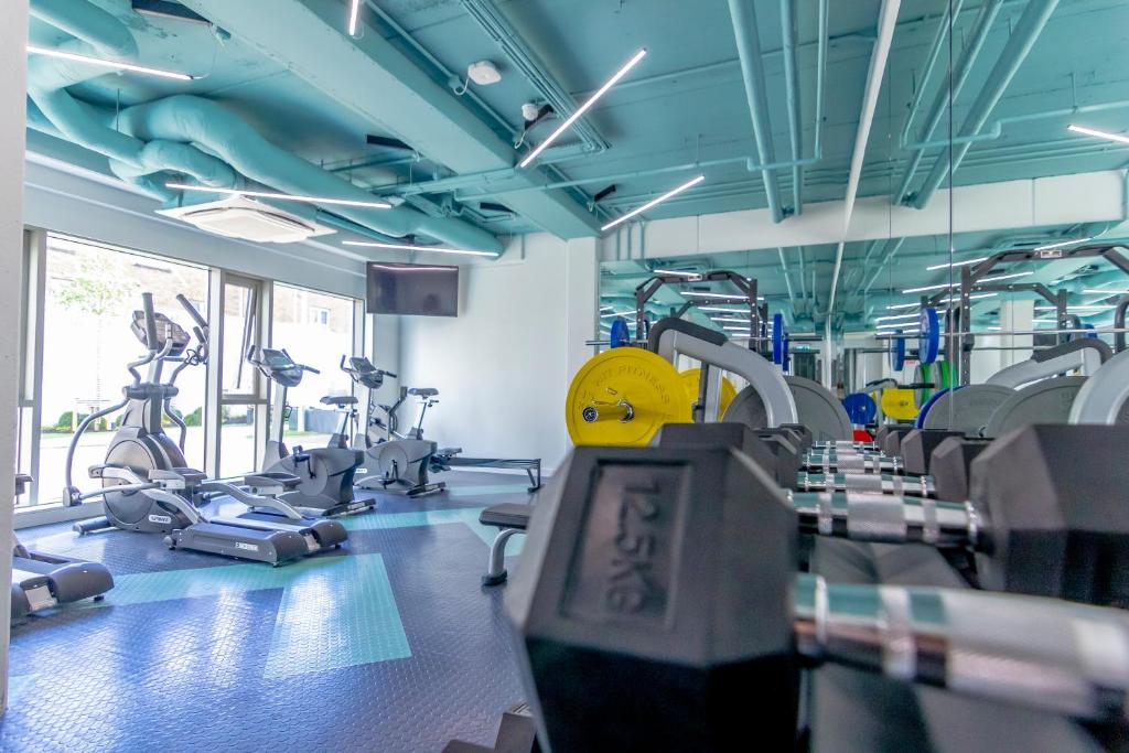 Fitness centrum a/nebo fitness zařízení v ubytování Heyday Student Accommodation