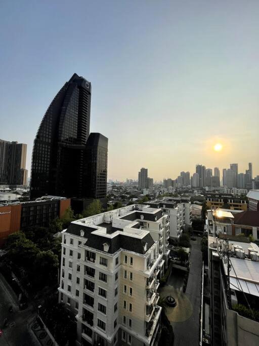 Nespecifikovaný výhled na destinaci Bangkok nebo výhled na město při pohledu z apartmánu