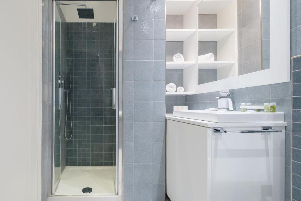 Kúpeľňa v ubytovaní D'Azeglio & Galluzzi Suites