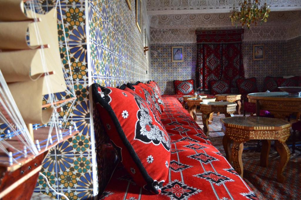 Posezení v ubytování Hotel Sahara