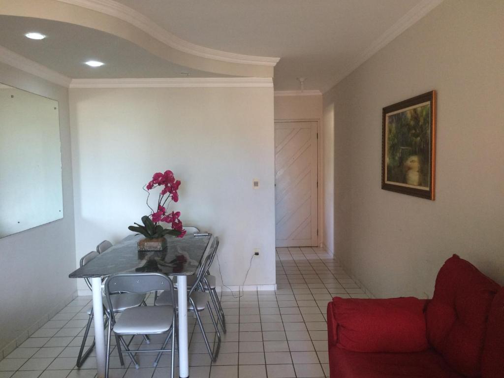 Apartamento confortável na praia de Pirangi