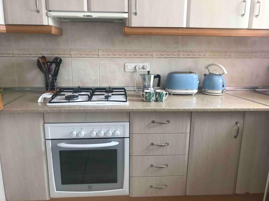 Kuchyň nebo kuchyňský kout v ubytování Casa Karim