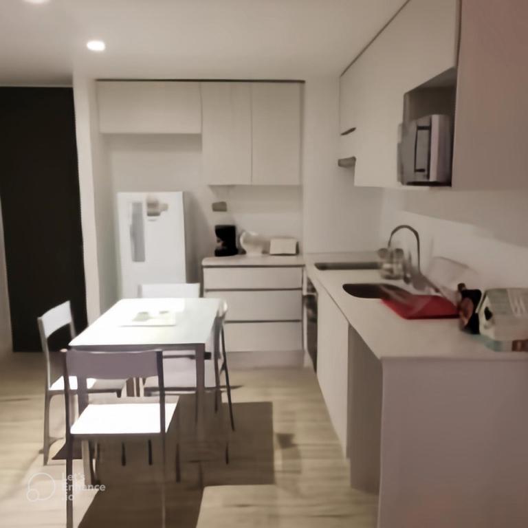 Kuchyň nebo kuchyňský kout v ubytování Hotel Alto Antofagasta