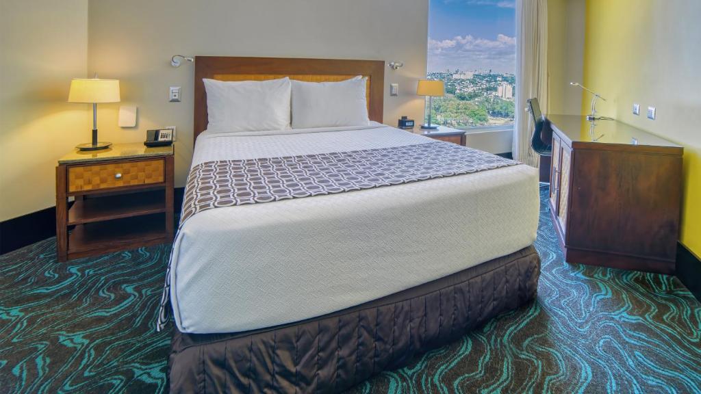 Postel nebo postele na pokoji v ubytování Crowne Plaza Santo Domingo by IHG