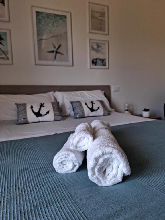 Postel nebo postele na pokoji v ubytování B&B Stella Di Mare - Ortona