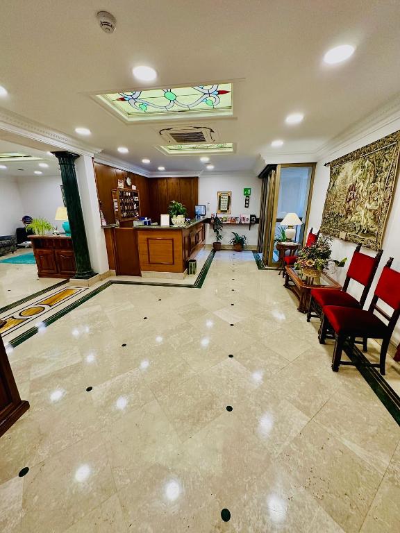 Vstupní hala nebo recepce v ubytování Hotel Principe Di Piemonte