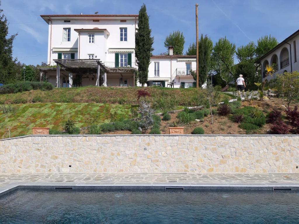 Zahrada ubytování Villa Pavone