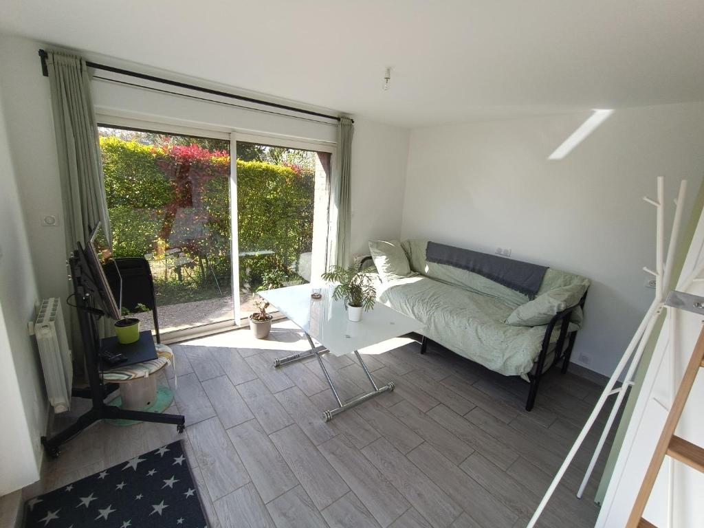 Posedenie v ubytovaní Gîte au calme en Normandie, Forêt de Lyons