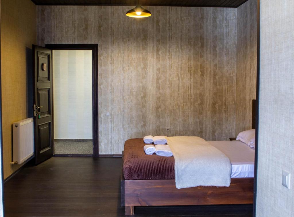 Postel nebo postele na pokoji v ubytování Hotel Eden