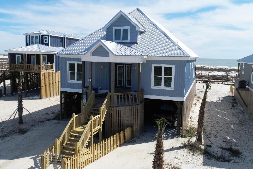 Naturlandskabet i nærheden af feriehuset