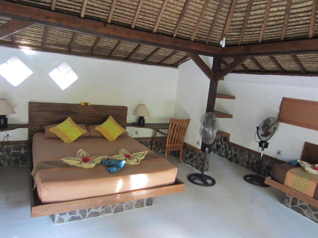 Posezení v ubytování Gili Hideaway
