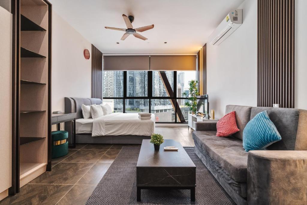 Scarletz KLCC Apartments by soulasia - Monolocale Con Divano Letto