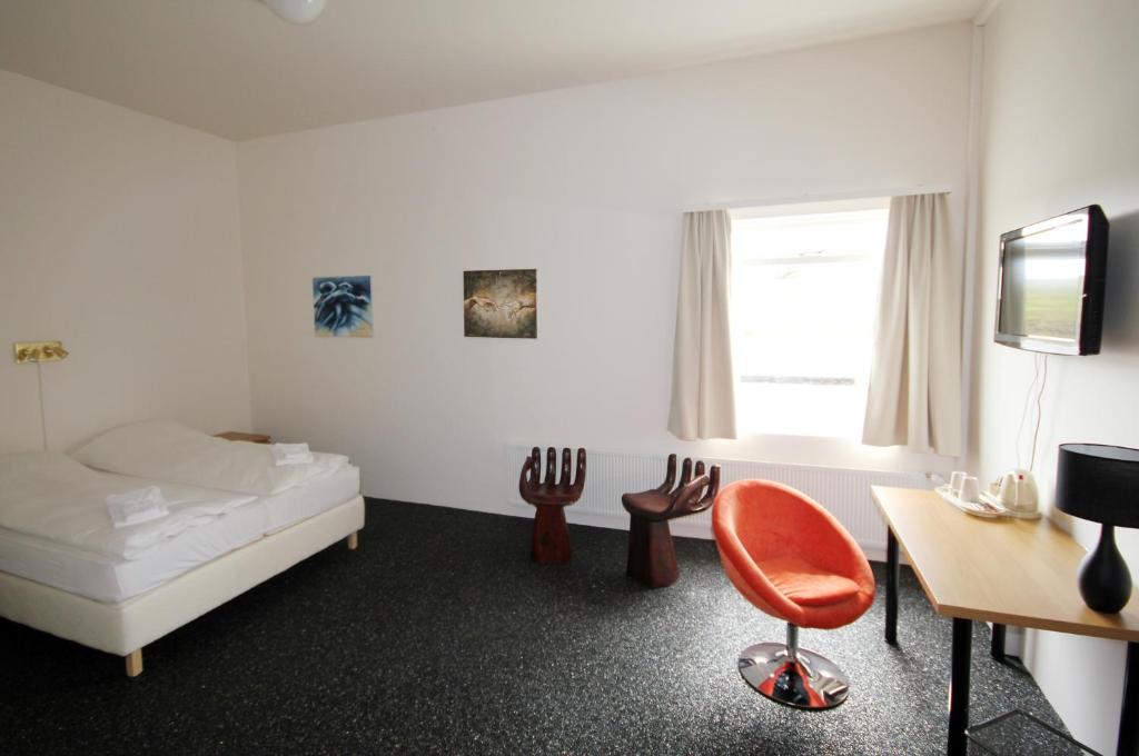 Voodi või voodid majutusasutuse Höfn Inn Guesthouse toas
