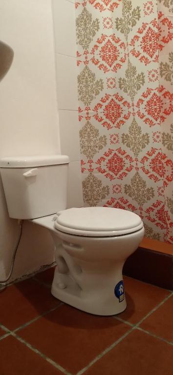 Koupelna v ubytování Aylluwasi Guesthouse