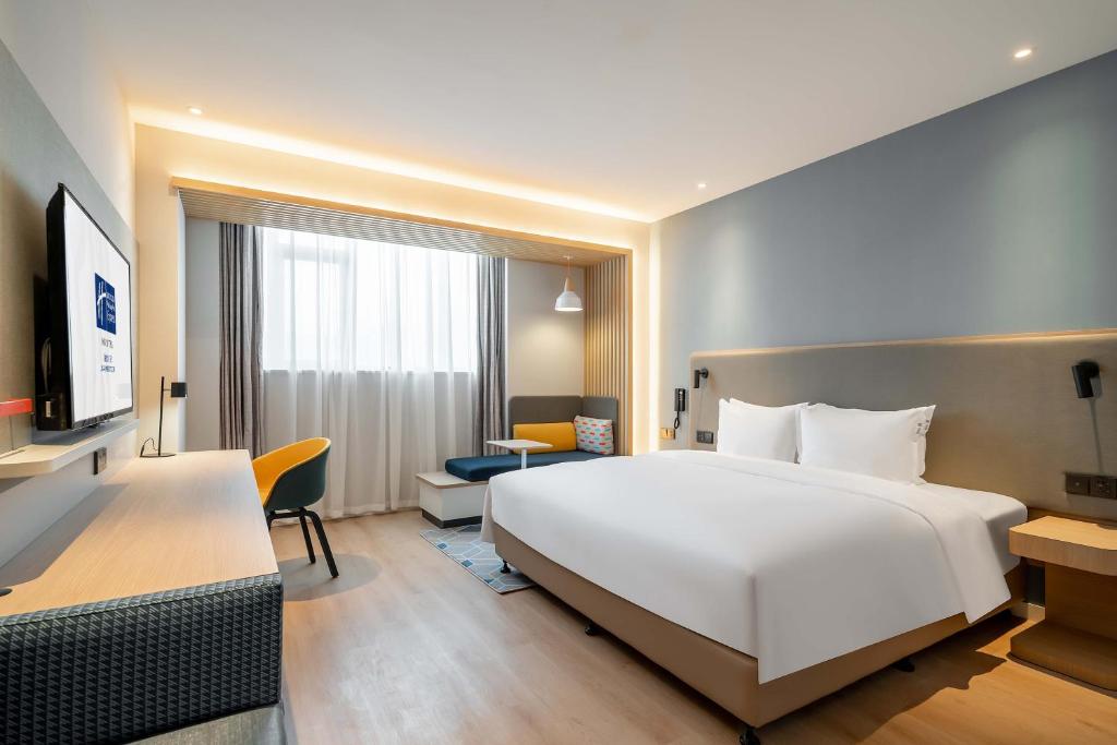 Holiday Inn Express Jinan Airport Zone, an IHG Hotel - Standard King Room Con Spazio Extra Sul Pavimento
