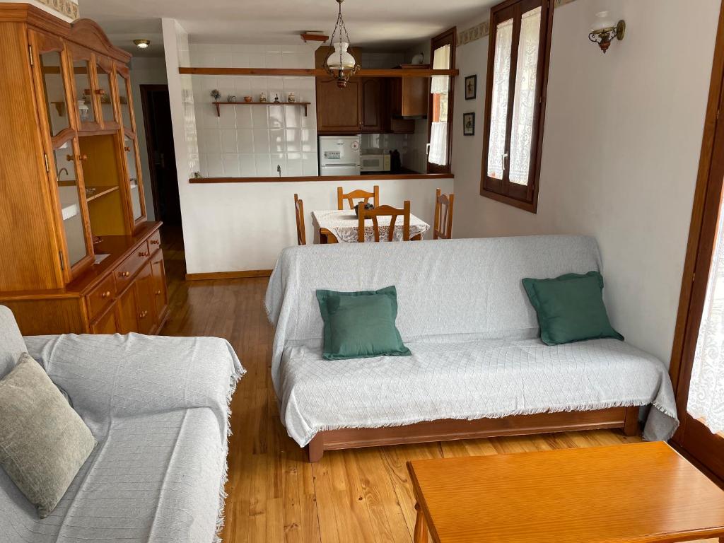 Posezení v ubytování Apartaments Pirinenc