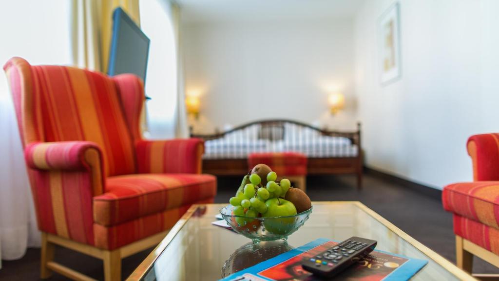 Posezení v ubytování Hotel Holsteiner Hof - Timmendorfer Strand