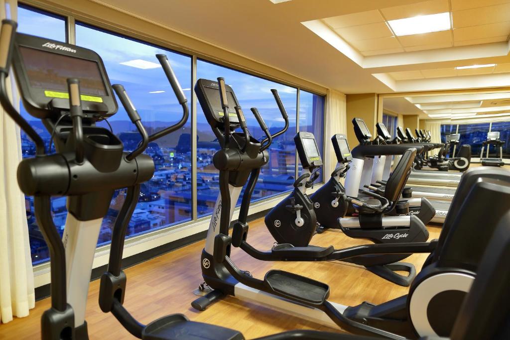 O centro de fitness e/ou as comodidades de fitness de Hyatt Place Tegucigalpa