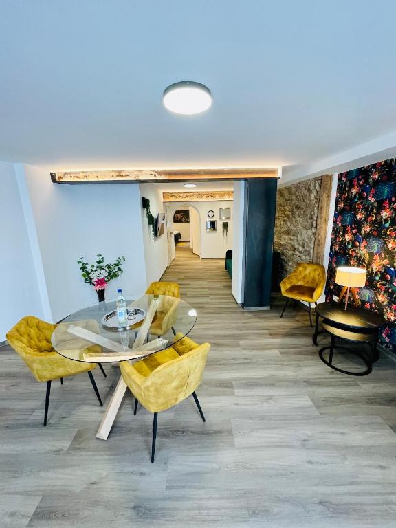 Posezení v ubytování Hotel am Schloss