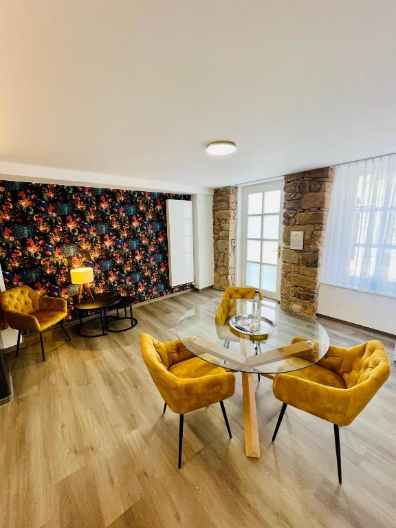 Posezení v ubytování Hotel am Schloss