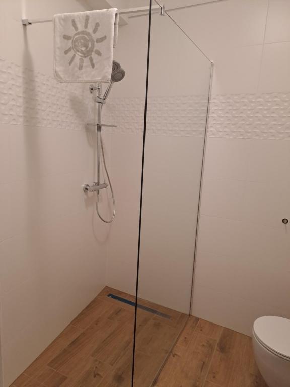 Koupelna v ubytování Sobe MaMaLu