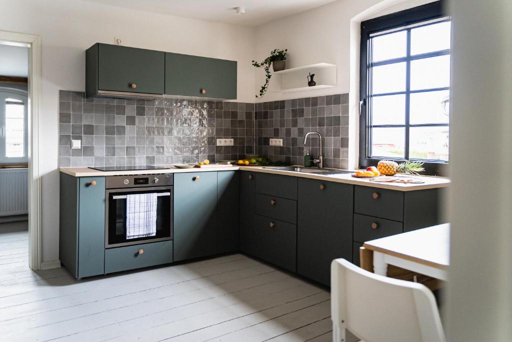 Køkken eller tekøkken på Horami Villa - HANAMI Apartment