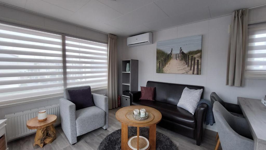 Posezení v ubytování Vakantiepark duinzicht