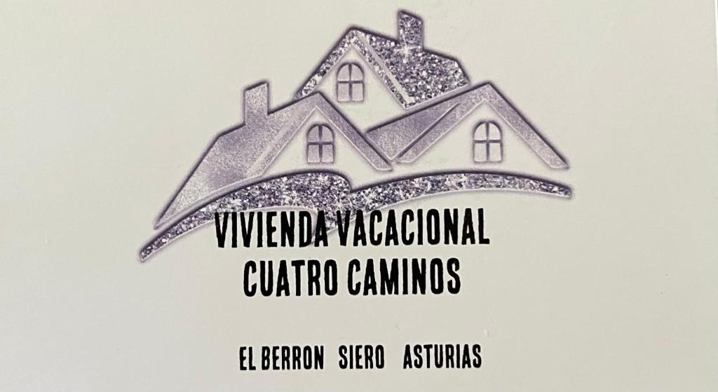 uma casa com as palavras cantinas culturais vanguardazocaculares em Vivienda vacacional cuatrocaminos em Berrón