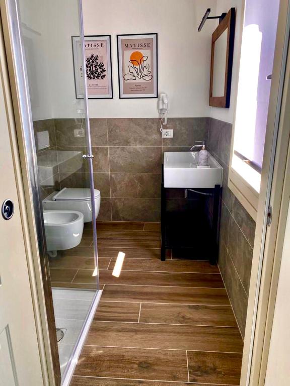 Koupelna v ubytování Star Soave Rooms - Locazione Turistica