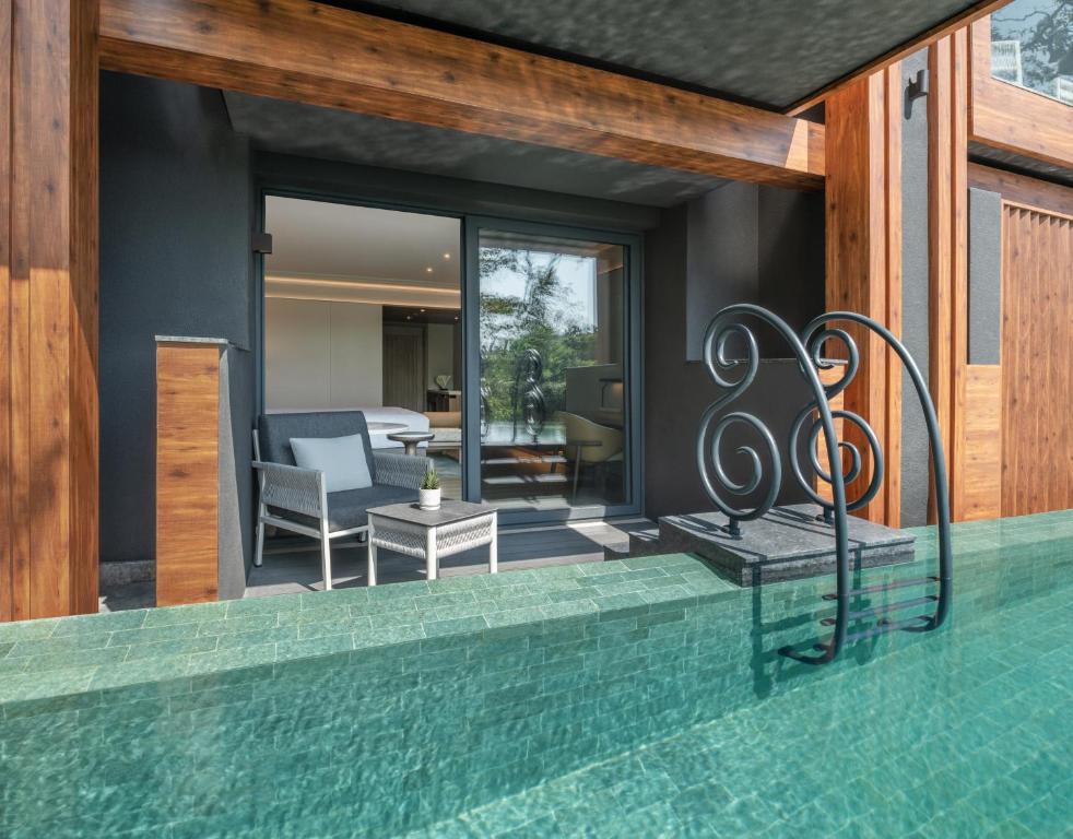 Bazén v ubytování JW Marriott Goa nebo v jeho okolí