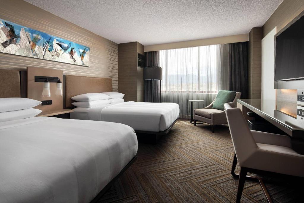 Colorado Springs Marriott - Zimmer Mit Kingsize-Bett - Gehörbar