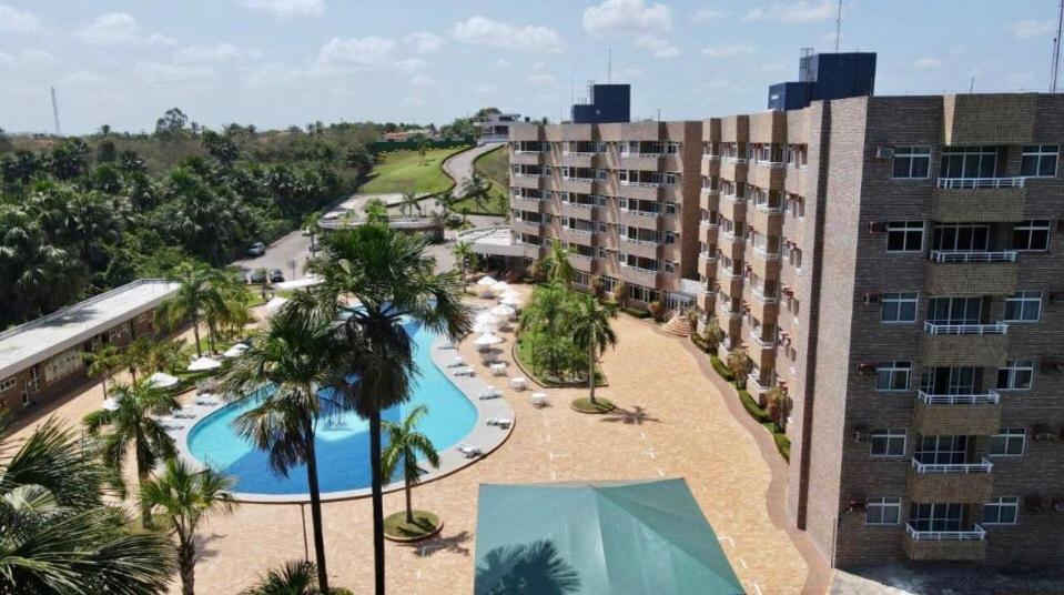 Bazén v ubytování Gran Lençóis Flat Barreirinhas Apt 509 nebo v jeho okolí