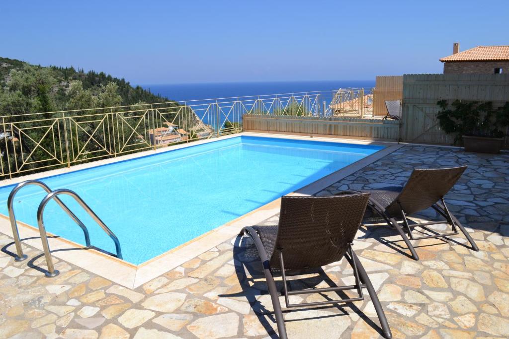 Basen w obiekcie Agios Nikitas View 2 lub w pobliżu