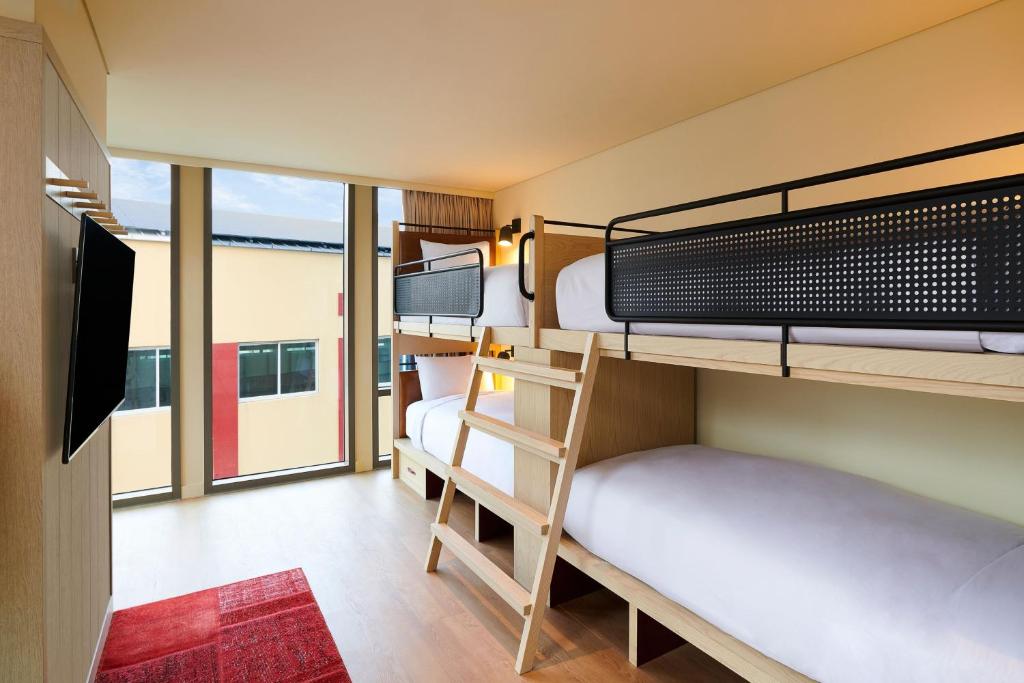 Moxy Seoul Myeongdong - Camera Quadrupla Con Vista Città