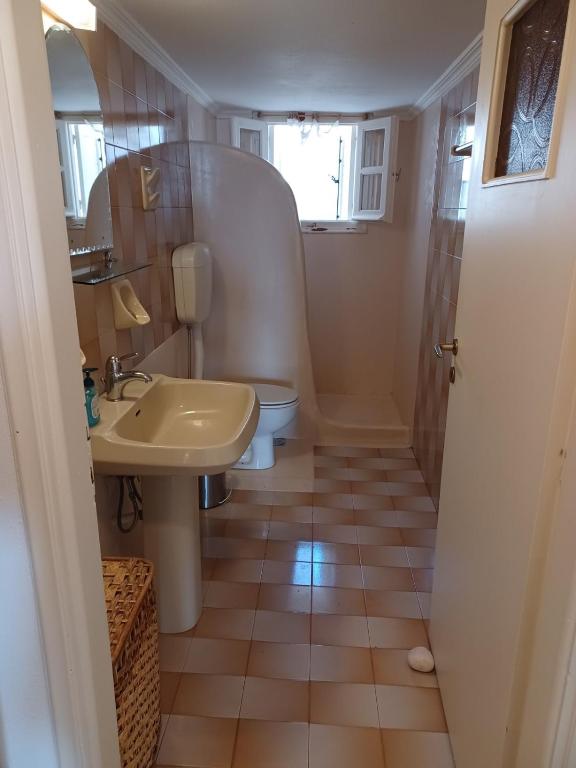Kúpeľňa v ubytovaní Kleftiko