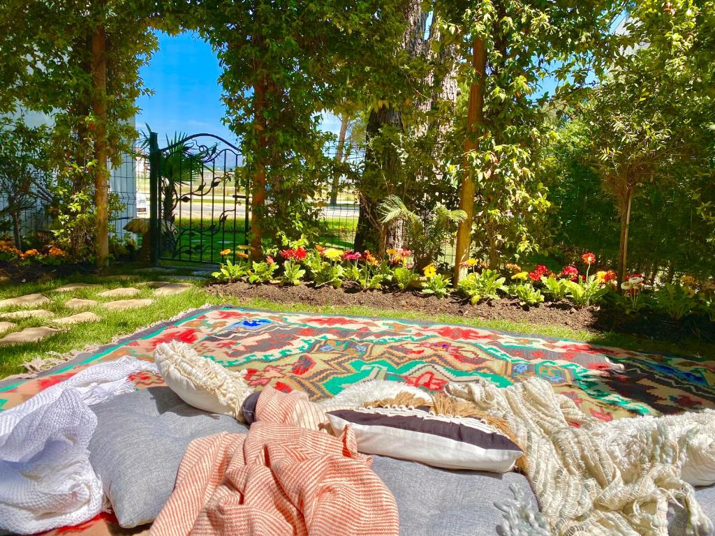 Beach Garden Paradise外面的花园