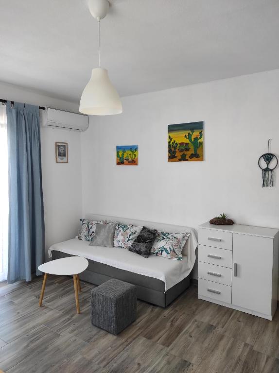 Posteľ alebo postele v izbe v ubytovaní Apartman Antea Hvar