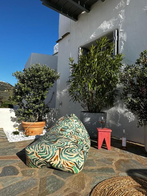 Zahrada ubytování Luxury Mia Villa with pool and amazing sea views, Paros