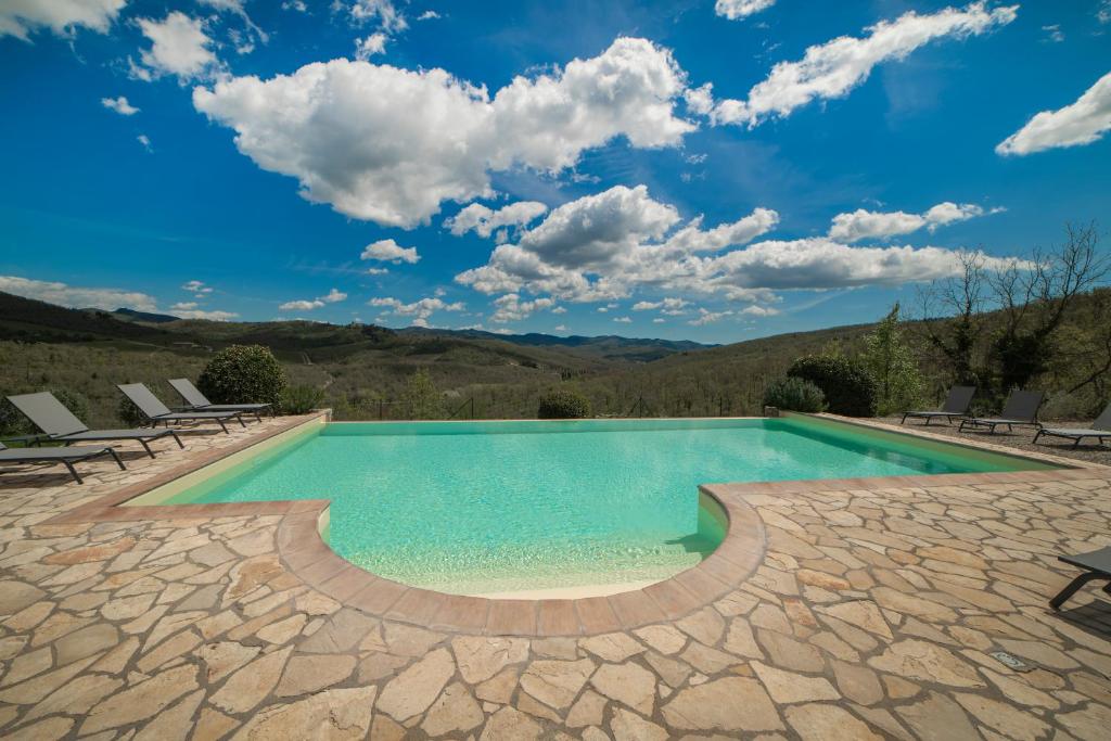 Bazén v ubytování Borgo Le Noci Chianti Retreat & Pool nebo v jeho okolí