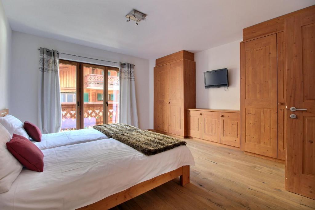 Letto o letti in una camera di Lodge 6, Next To Cable Car